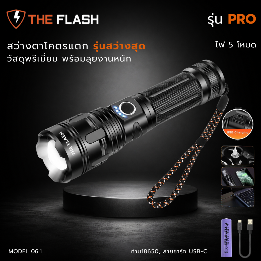ภาพปก THE FLASH รุ่น 06 Pro